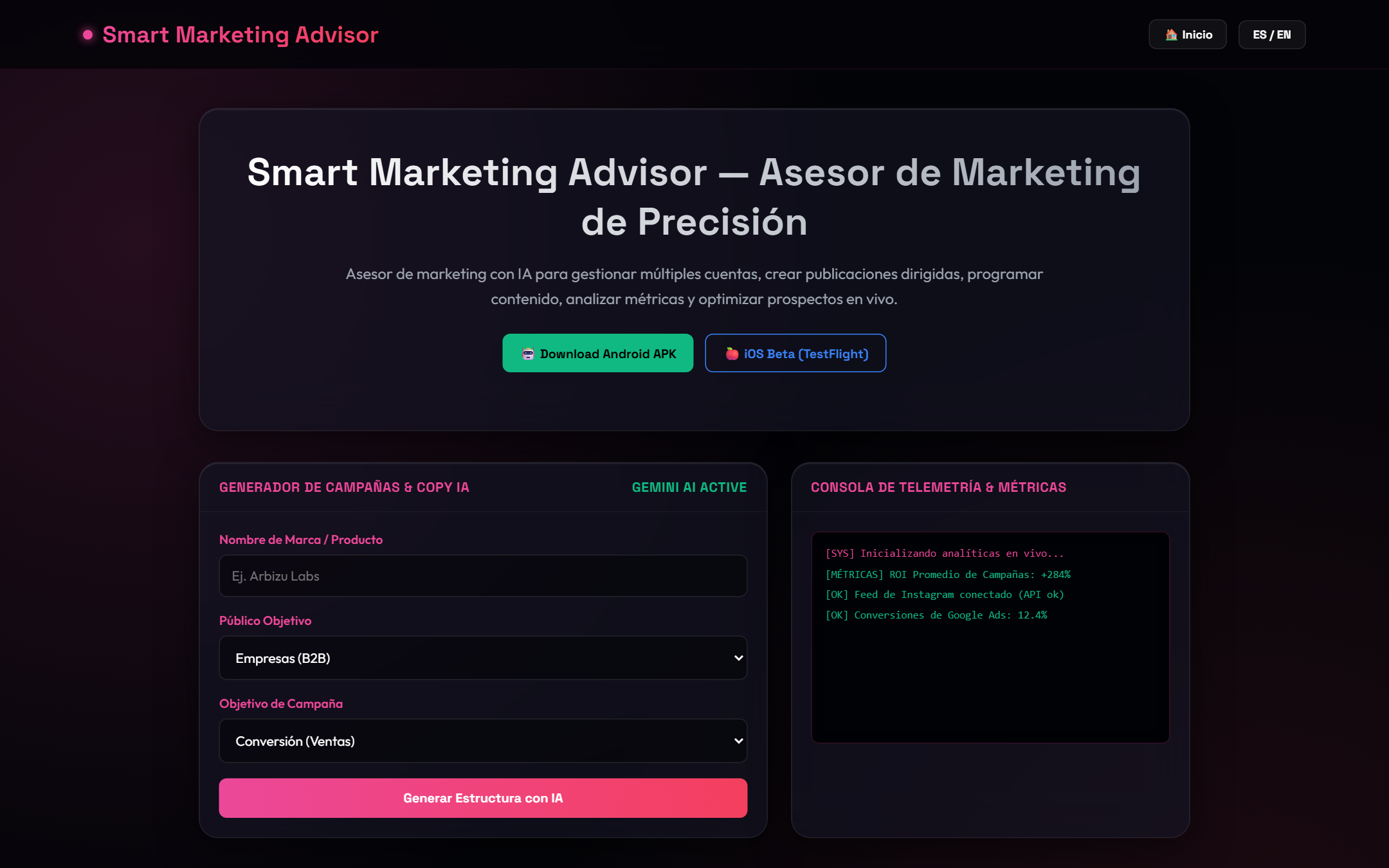 Smart Marketing Advisor