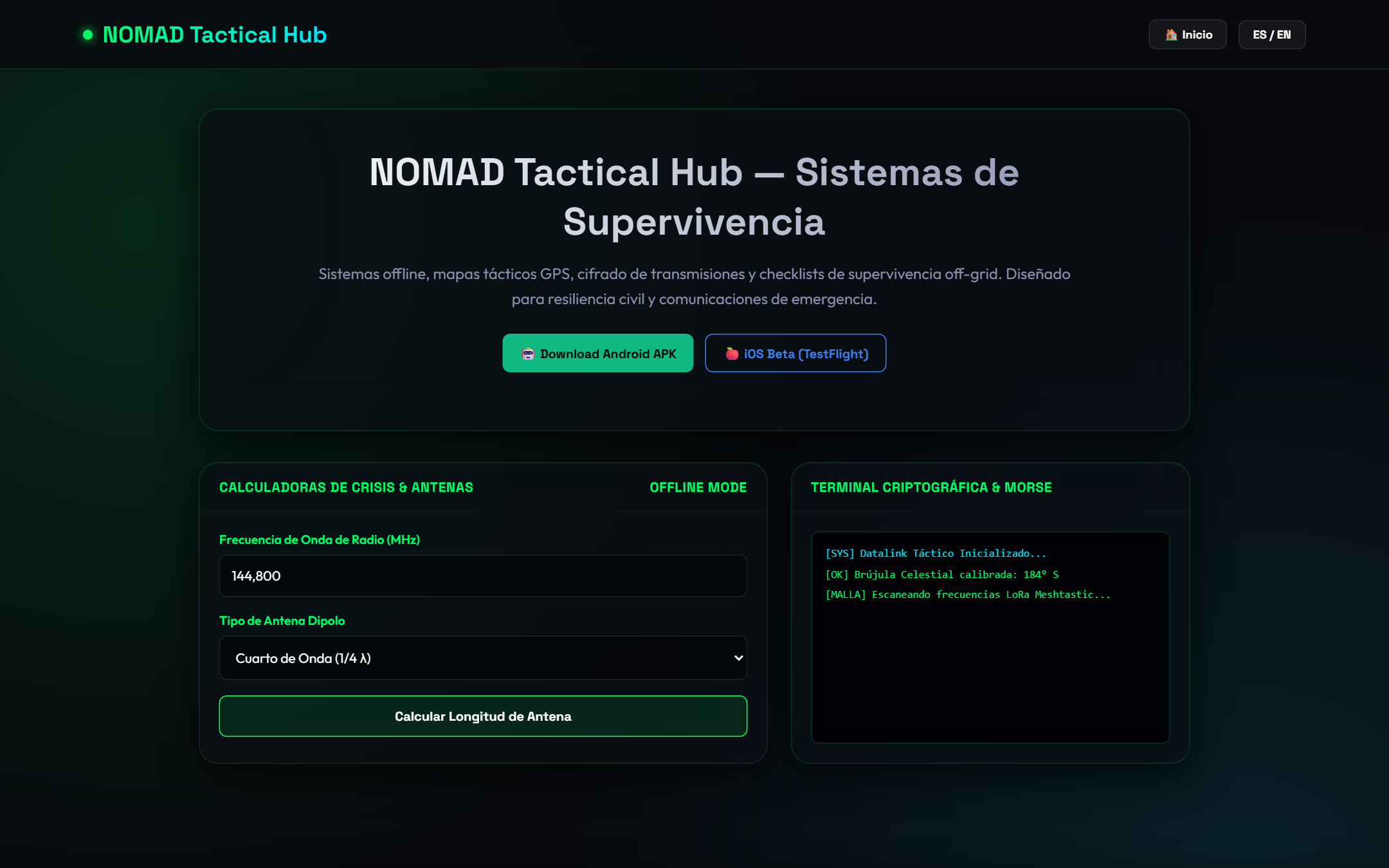 NOMAD Tactical Hub